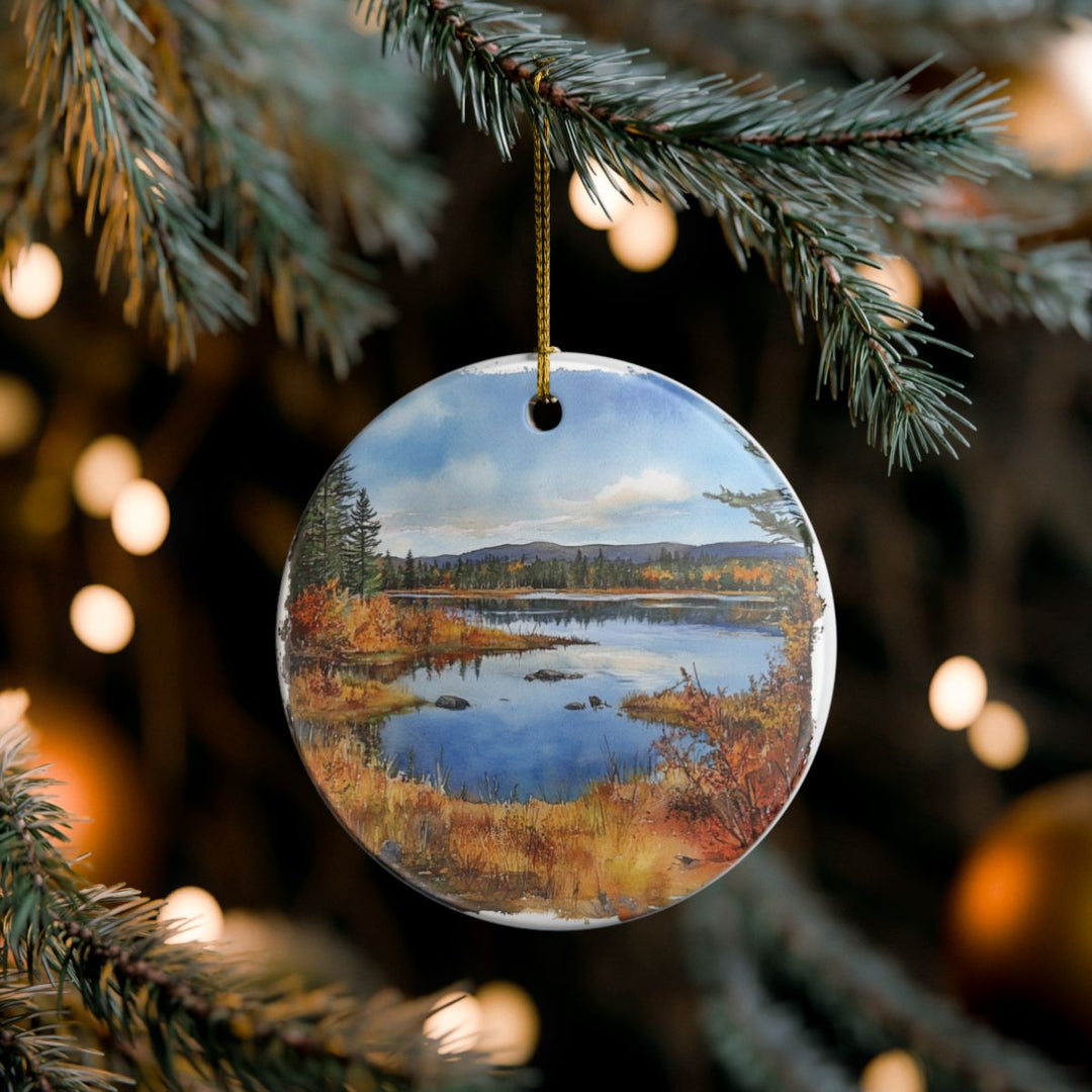 Moosehorn National Wildlife Refuge Maine Ornament: Unique Moosehorn National Wildlife Refuge Souvenir, Moosehorn National Wildlife Refuge Xmas Decor