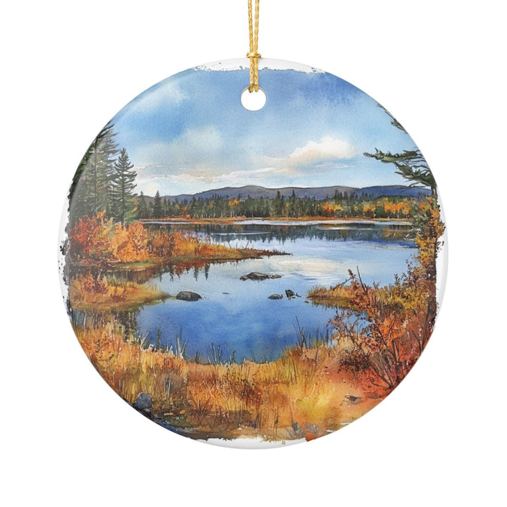 Moosehorn National Wildlife Refuge Maine Ornament: Unique Moosehorn National Wildlife Refuge Souvenir, Moosehorn National Wildlife Refuge Xmas Decor