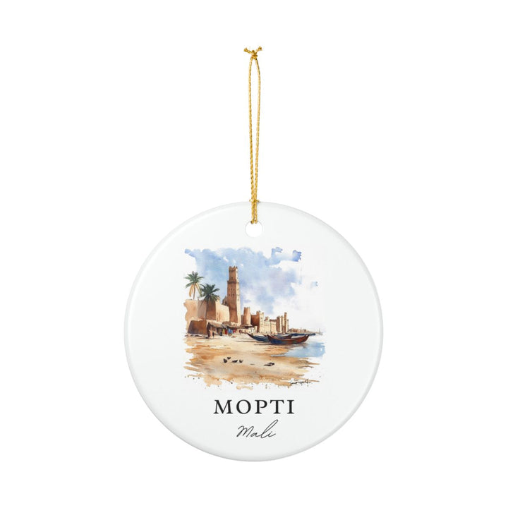 Mopti Mali Ornament: Unique Mopti Mali Souvenir, Mopti Mali Xmas Decor, and Authentic Mopti Mali Gift