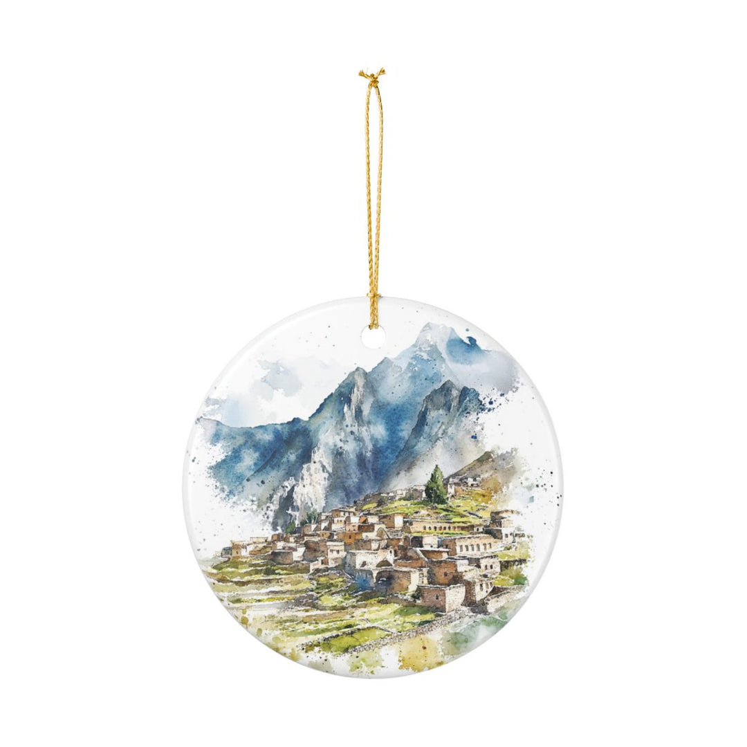 Moquegua Peru Ornament: Unique Moquegua Souvenir, Moquegua Peru Xmas Decor, and Authentic Moquegua Gift