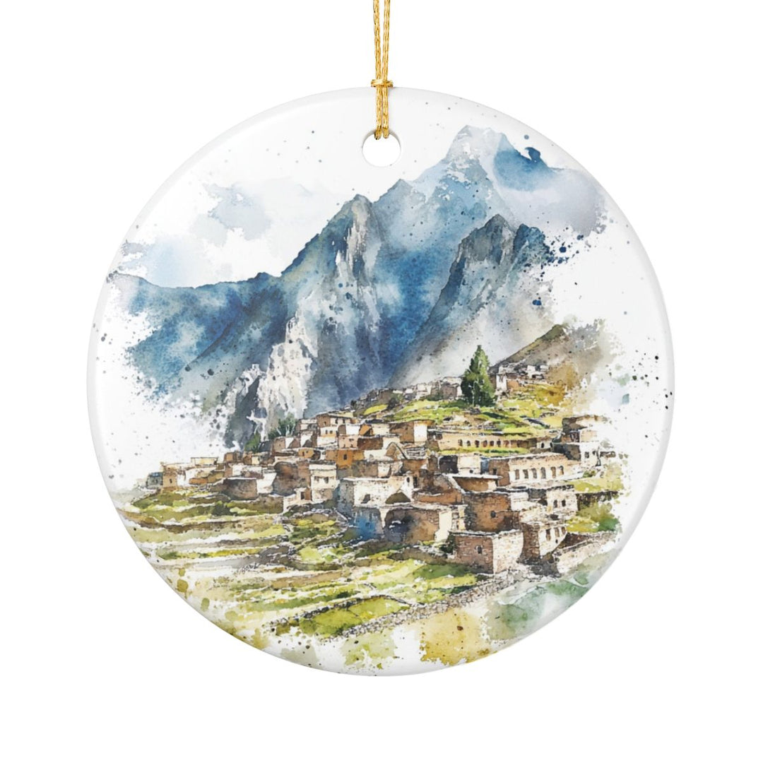 Moquegua Peru Ornament: Unique Moquegua Souvenir, Moquegua Peru Xmas Decor, and Authentic Moquegua Gift