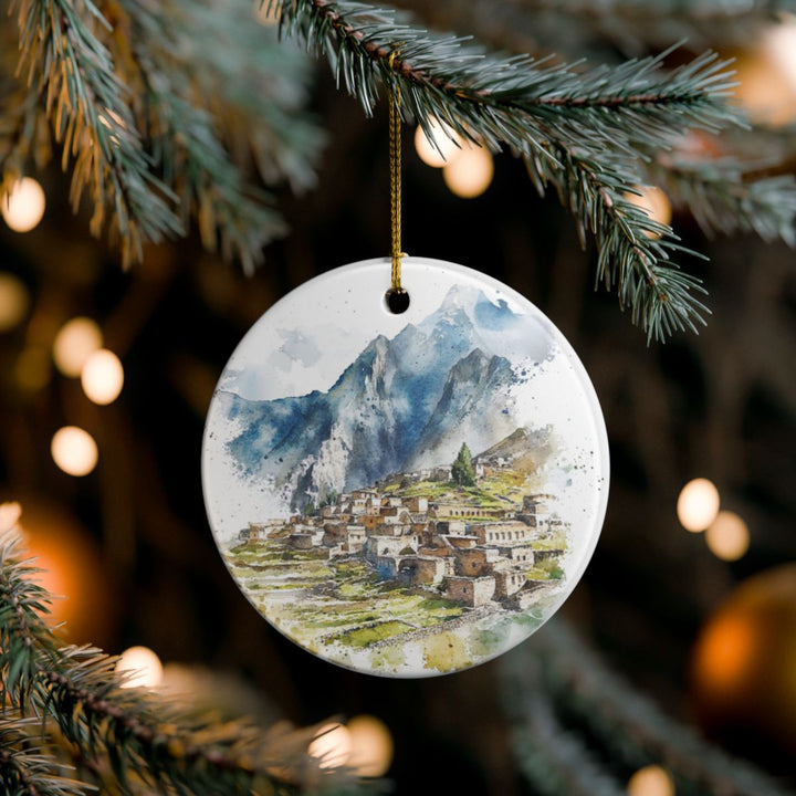 Moquegua Peru Ornament: Unique Moquegua Souvenir, Moquegua Peru Xmas Decor, and Authentic Moquegua Gift
