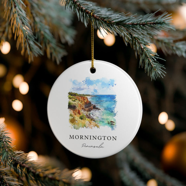 Mornington Peninsula Ornament: Unique Mornington Peninsula Souvenir, Mornington Peninsula Xmas Decor, and Authentic Mornington Peninsula Gift