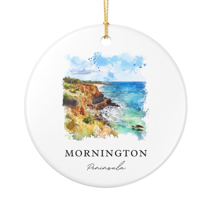 Mornington Peninsula Ornament: Unique Mornington Peninsula Souvenir, Mornington Peninsula Xmas Decor, and Authentic Mornington Peninsula Gift