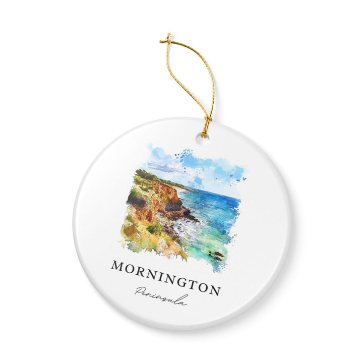Mornington Peninsula Ornament: Unique Mornington Peninsula Souvenir, Mornington Peninsula Xmas Decor, and Authentic Mornington Peninsula Gift