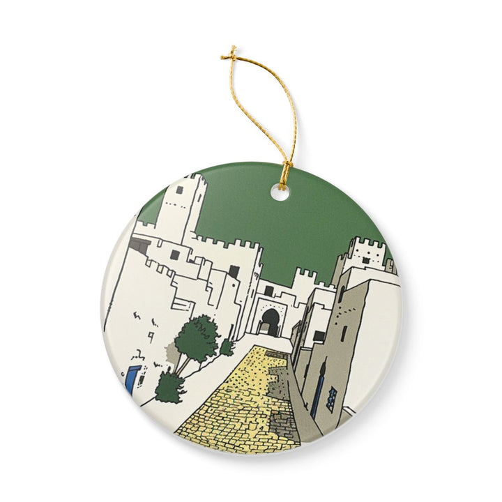 Morocco Africa Ornament: Unique Morocco Africa Souvenir, Morocco Africa Xmas Decor, and Authentic Morocco Africa Gift