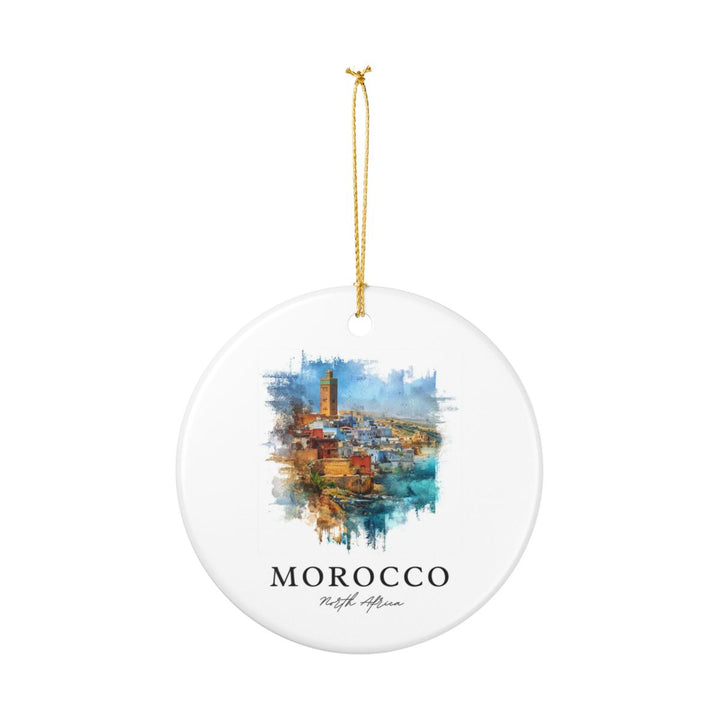 Morocco Ornament: Unique Morocco Souvenir, Morocco Xmas Decor, and Authentic Morocco Gift