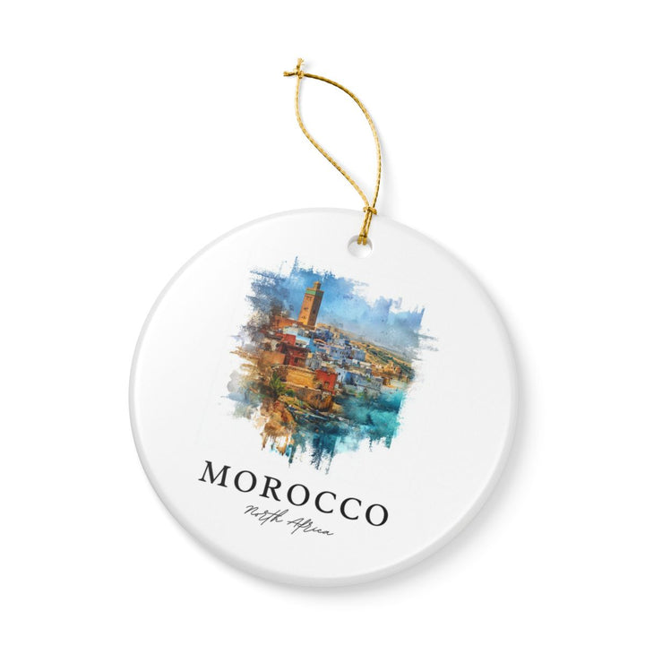 Morocco Ornament: Unique Morocco Souvenir, Morocco Xmas Decor, and Authentic Morocco Gift