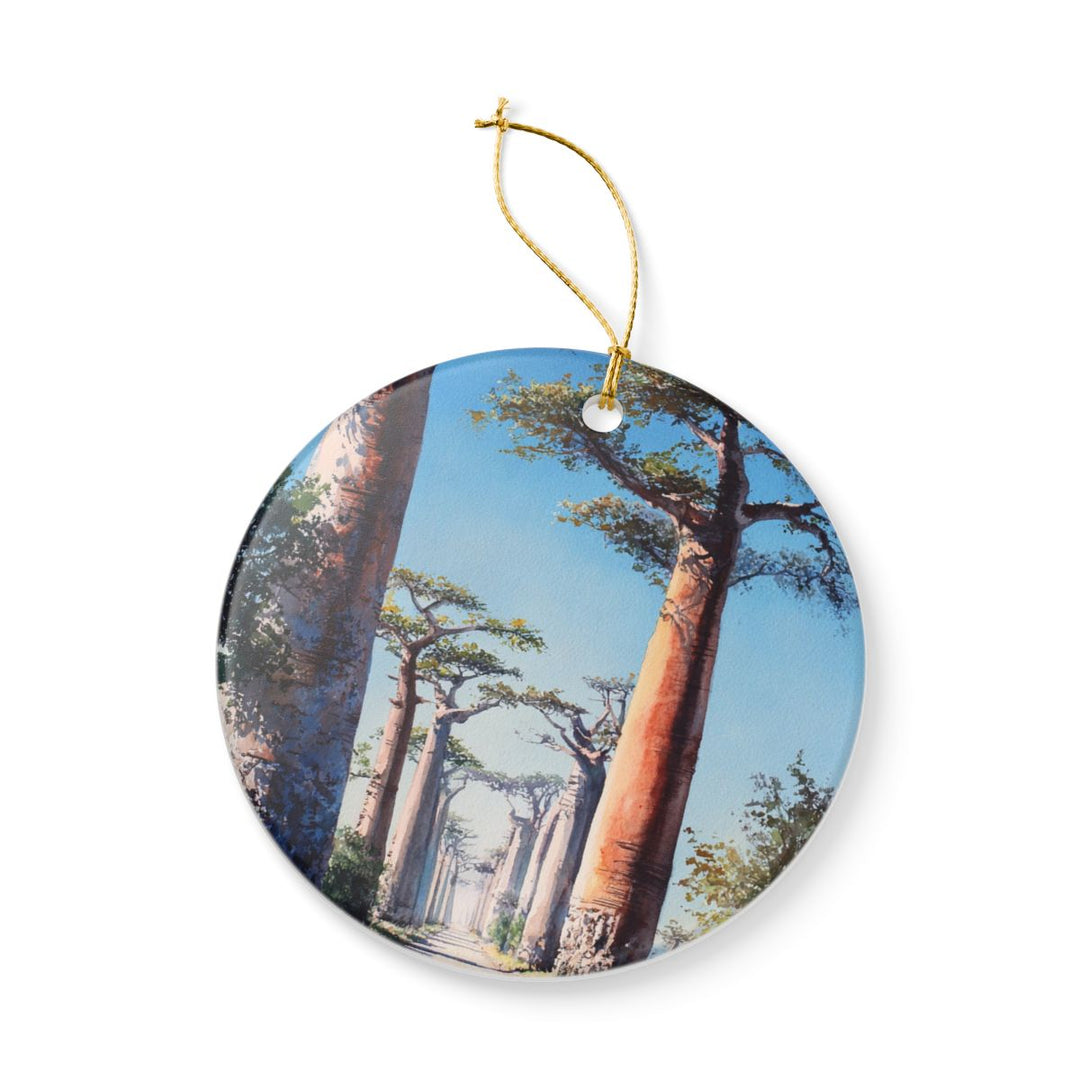Morondava Ornament: Unique Morondava Souvenir, Morondava Xmas Decor, and Authentic Morondava Gift