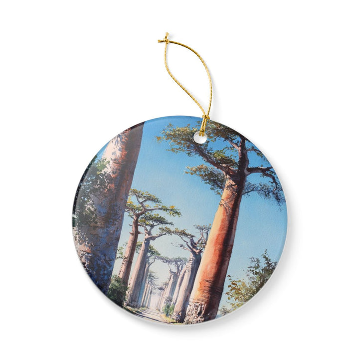 Morondava Ornament: Unique Morondava Souvenir, Morondava Xmas Decor, and Authentic Morondava Gift