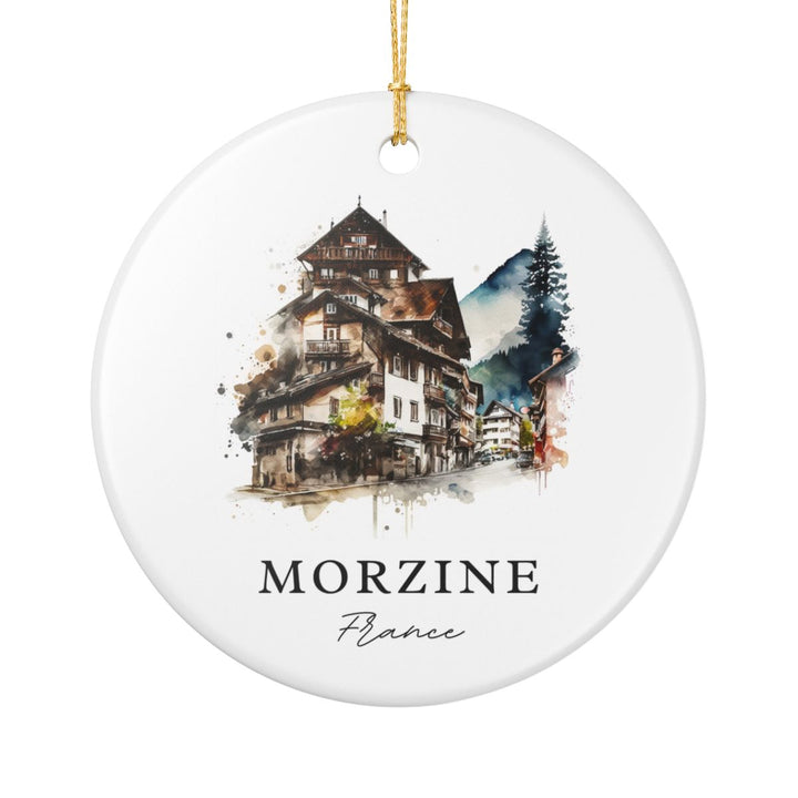 Morzine France Ornament | Christmas Travel Souvenir Gift