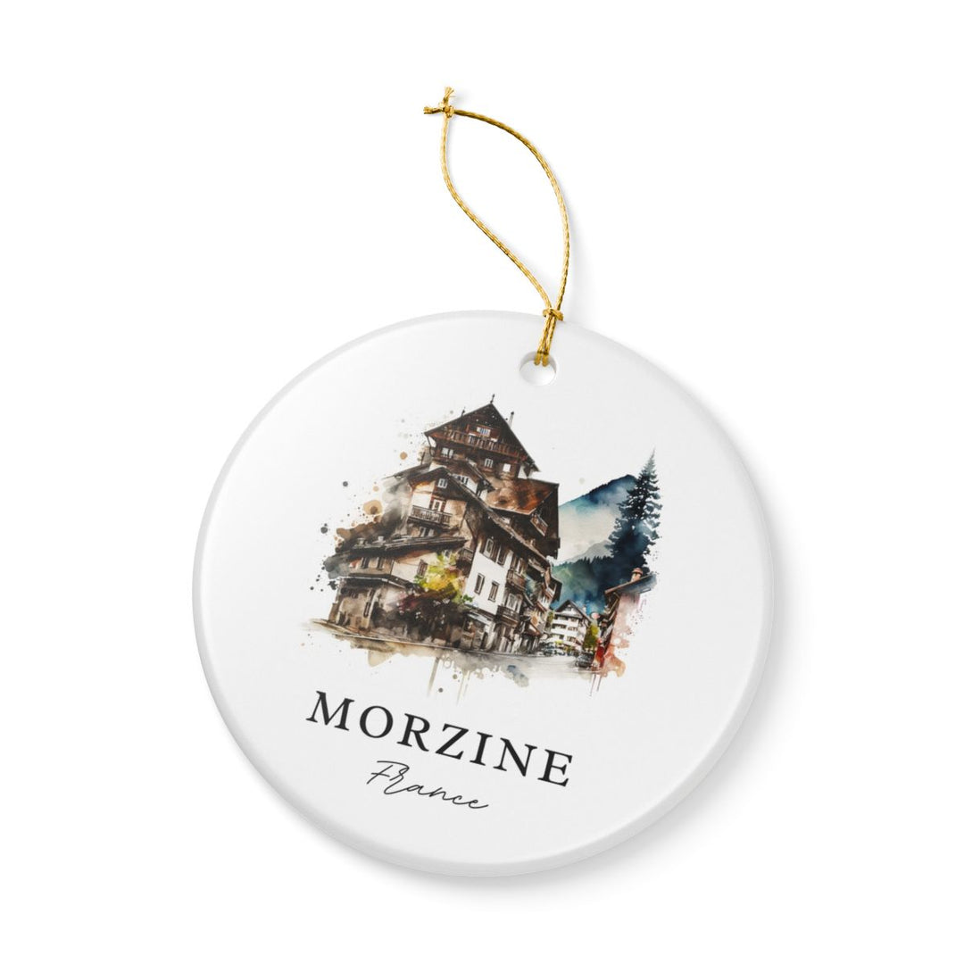 Morzine France Ornament | Christmas Travel Souvenir Gift