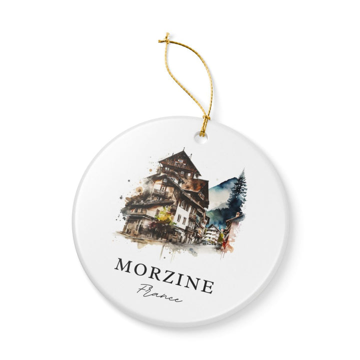Morzine France Ornament | Christmas Travel Souvenir Gift