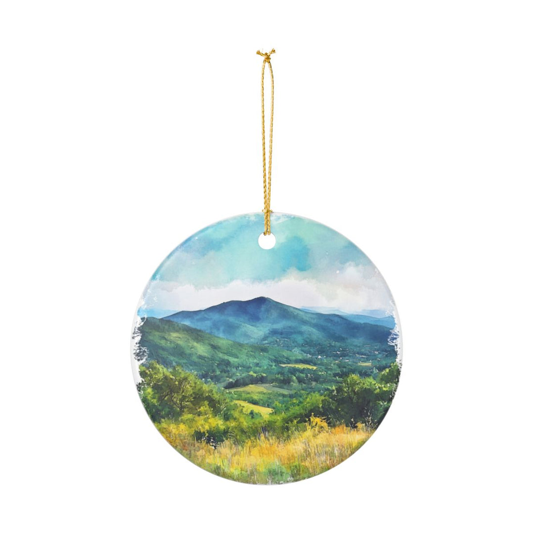 Mount Greylock Massachusetts Ornament: Unique Mount Greylock Massachusetts Souvenir, Mount Greylock Massachusetts Xmas Decor