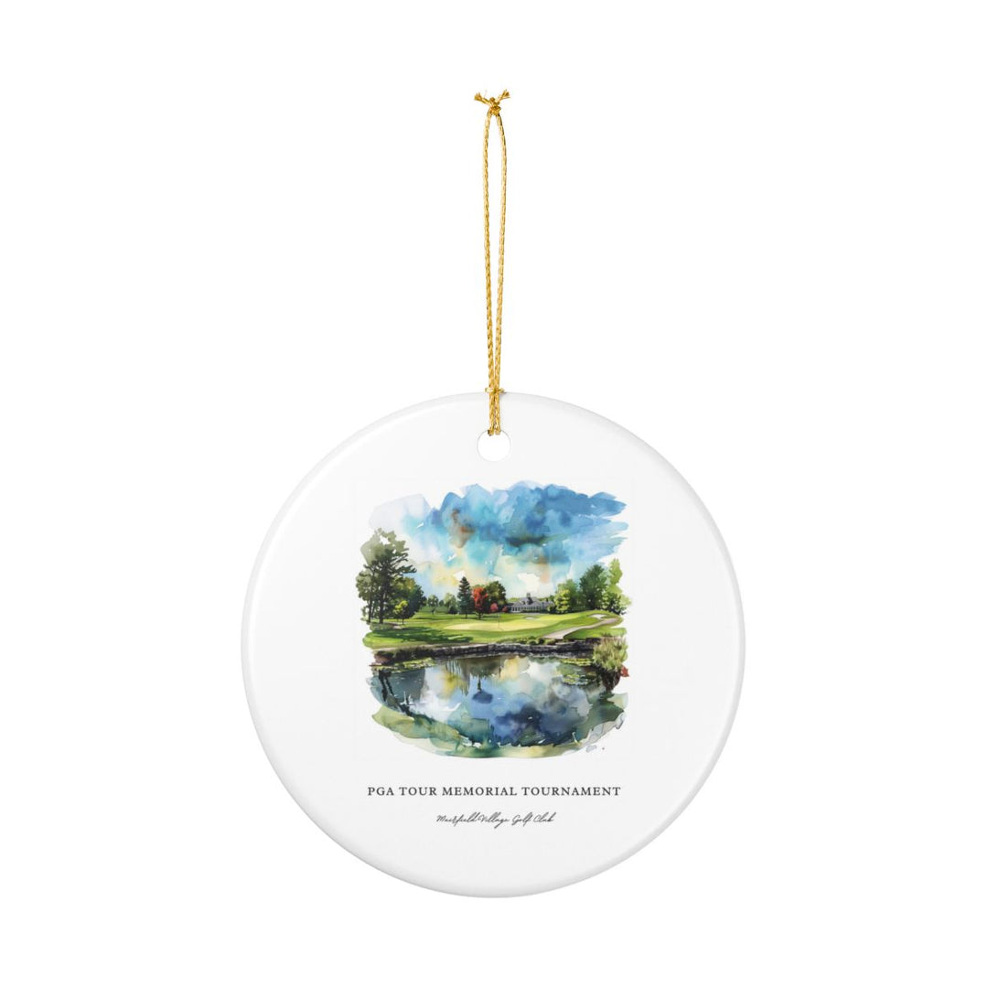 Muirfield Village Golf Club Ornament: Unique Muirfield Village Golf Club Souvenir, Muirfield Village Golf Club Xmas Decor