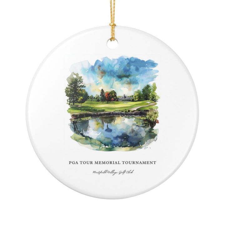 Muirfield Village Golf Club Ornament: Unique Muirfield Village Golf Club Souvenir, Muirfield Village Golf Club Xmas Decor