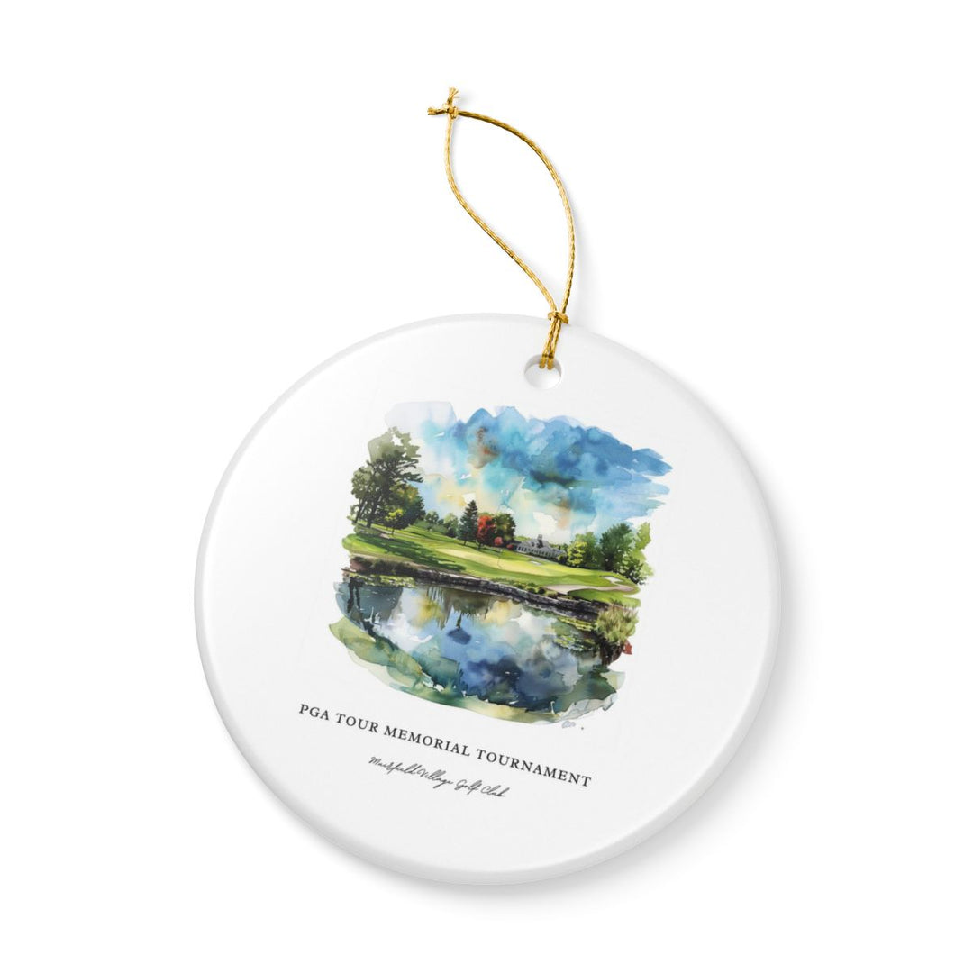 Muirfield Village Golf Club Ornament: Unique Muirfield Village Golf Club Souvenir, Muirfield Village Golf Club Xmas Decor