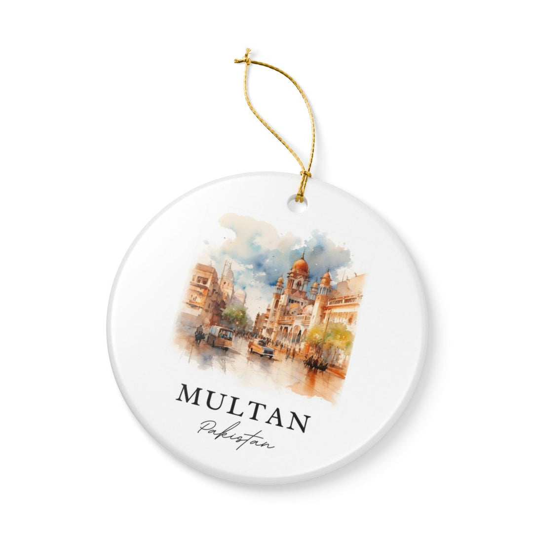 Multan Pakistan Ornament: Unique Multan Pakistan Souvenir, Multan Pakistan Xmas Decor, and Authentic Multan Pakistan Gift