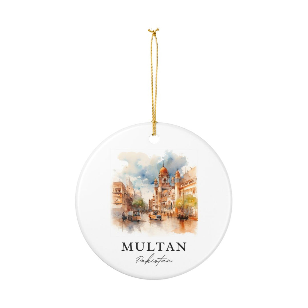 Multan Pakistan Ornament: Unique Multan Pakistan Souvenir, Multan Pakistan Xmas Decor, and Authentic Multan Pakistan Gift
