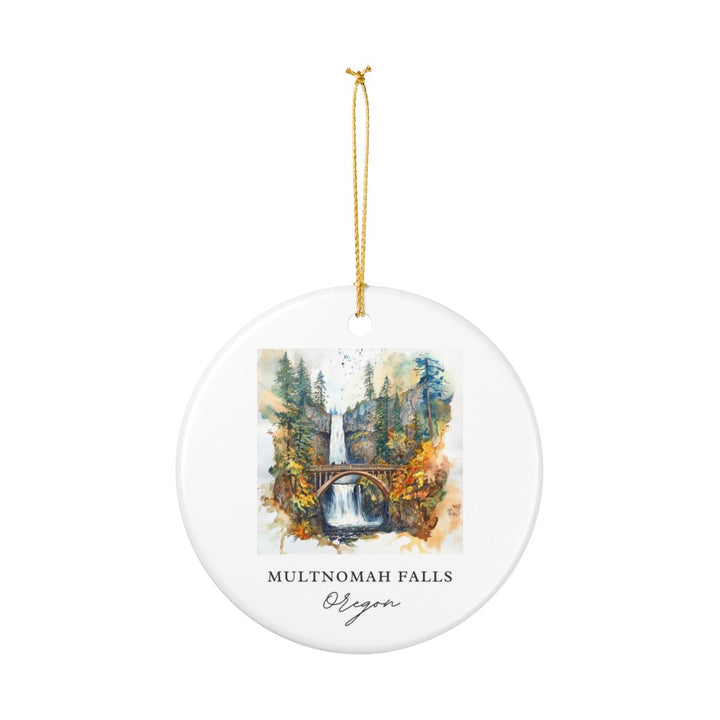 Multnomah Falls Ornament: Unique Multnomah Falls Souvenir, Multnomah Falls Xmas Decor, and Authentic Multnomah Falls Gift