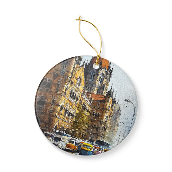 Mumbai India Ornament: Unique Mumbai Souvenir, Mumbai India Xmas Decor, and Authentic Mumbai Gift