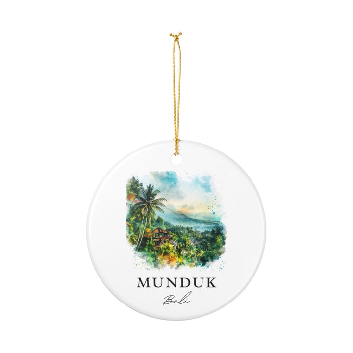 Munduk Bali Ornament: Unique Munduk Bali Souvenir, Munduk Bali Xmas Decor, and Authentic Munduk Bali Gift