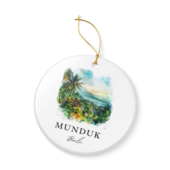 Munduk Bali Ornament: Unique Munduk Bali Souvenir, Munduk Bali Xmas Decor, and Authentic Munduk Bali Gift