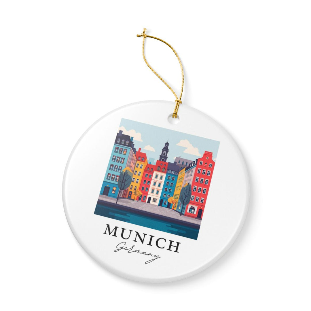 Munich Germany Ornament | Christmas Travel Souvenir Gift