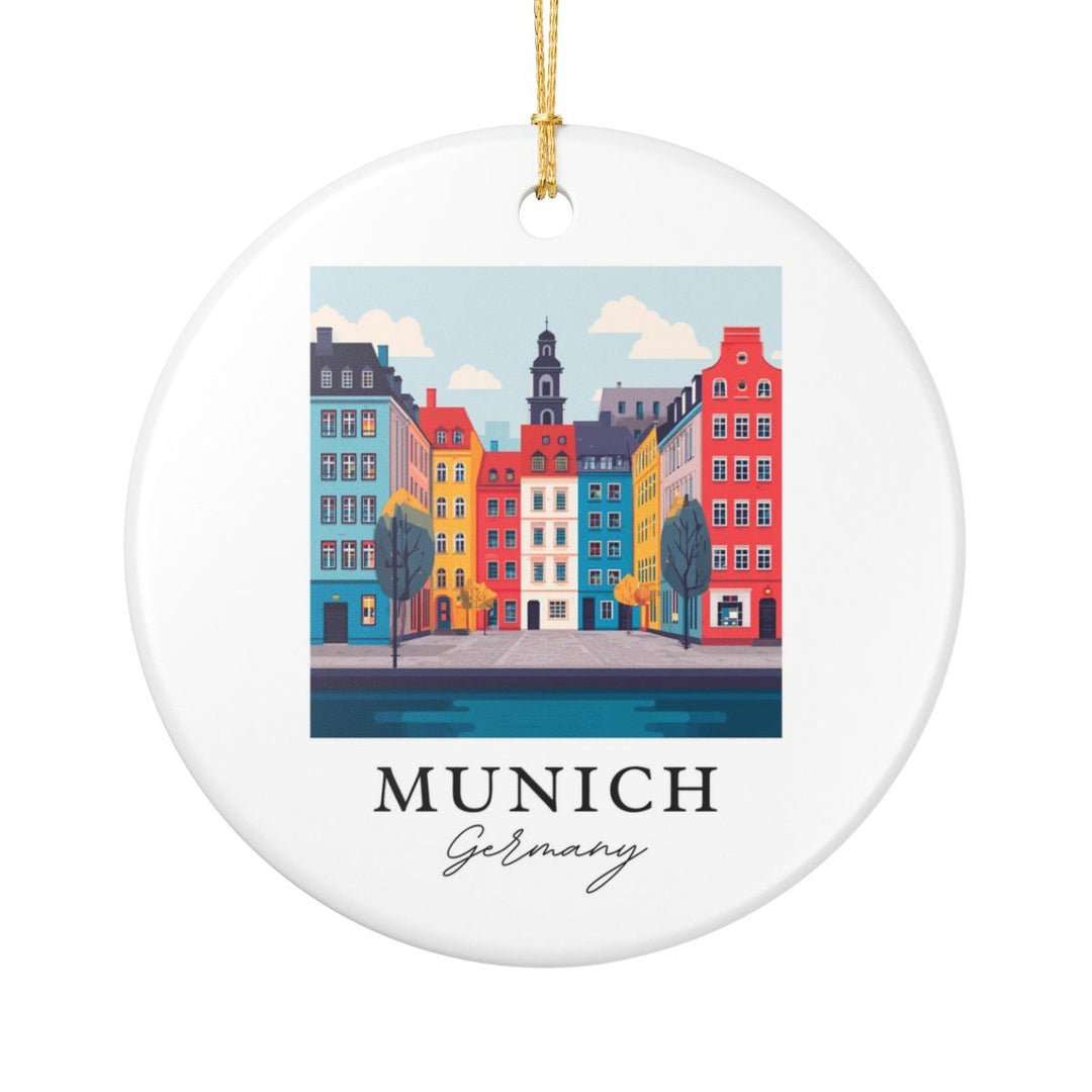 Munich Germany Ornament | Christmas Travel Souvenir Gift