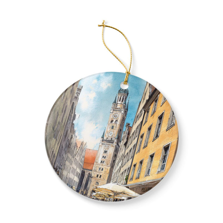 Munich Germany Ornament: Unique Munich Souvenir, Munich Germany Xmas Decor, and Authentic Munich Gift