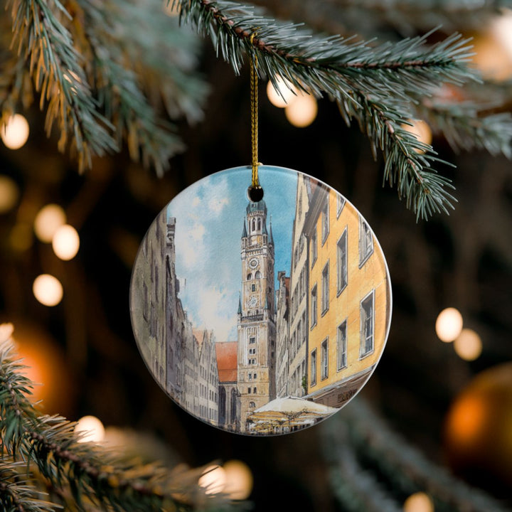 Munich Germany Ornament: Unique Munich Souvenir, Munich Germany Xmas Decor, and Authentic Munich Gift