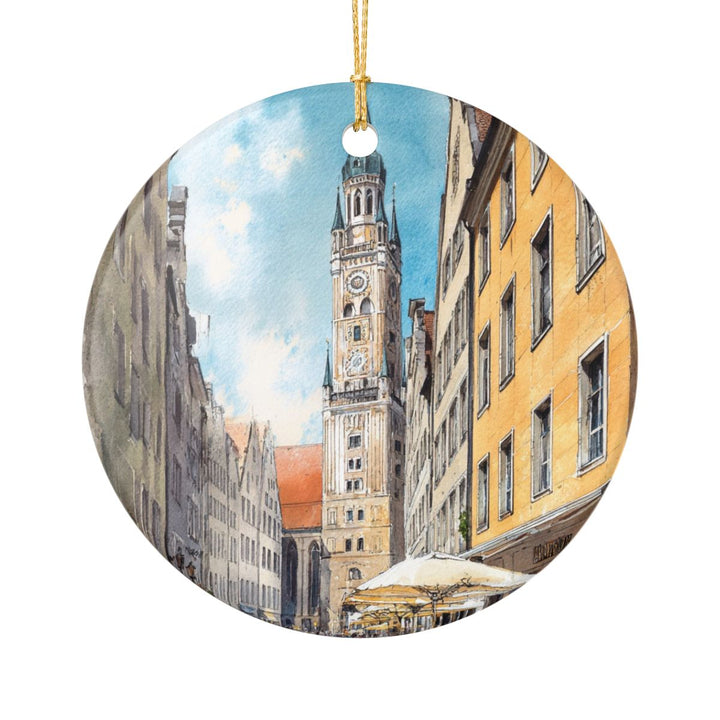 Munich Germany Ornament: Unique Munich Souvenir, Munich Germany Xmas Decor, and Authentic Munich Gift