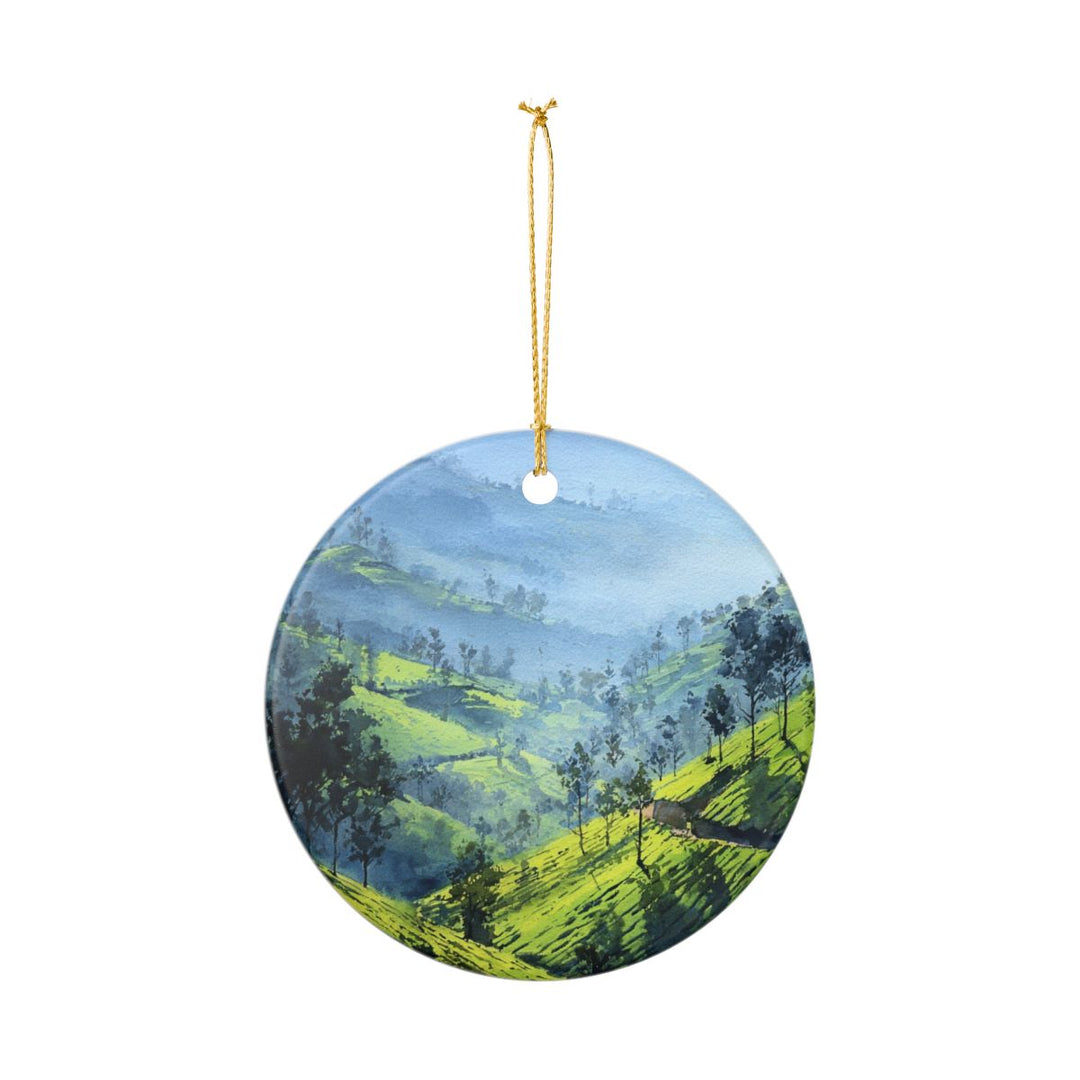 Munnar India Ornament: Unique Munnar India Souvenir, Munnar India Xmas Decor, and Authentic Munnar India Gift