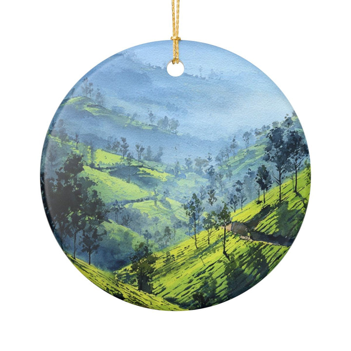 Munnar India Ornament: Unique Munnar India Souvenir, Munnar India Xmas Decor, and Authentic Munnar India Gift