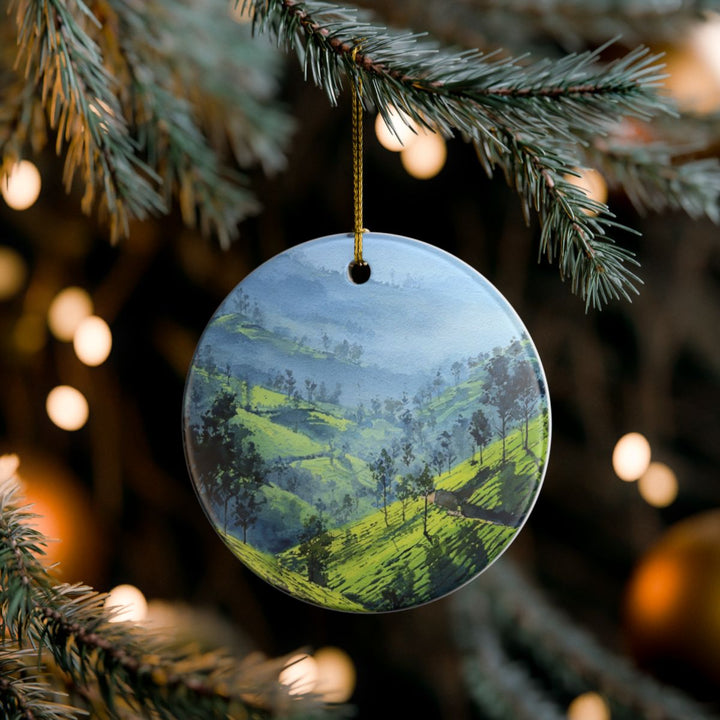 Munnar India Ornament: Unique Munnar India Souvenir, Munnar India Xmas Decor, and Authentic Munnar India Gift