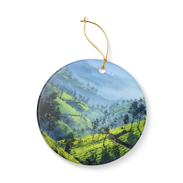 Munnar India Ornament: Unique Munnar India Souvenir, Munnar India Xmas Decor, and Authentic Munnar India Gift