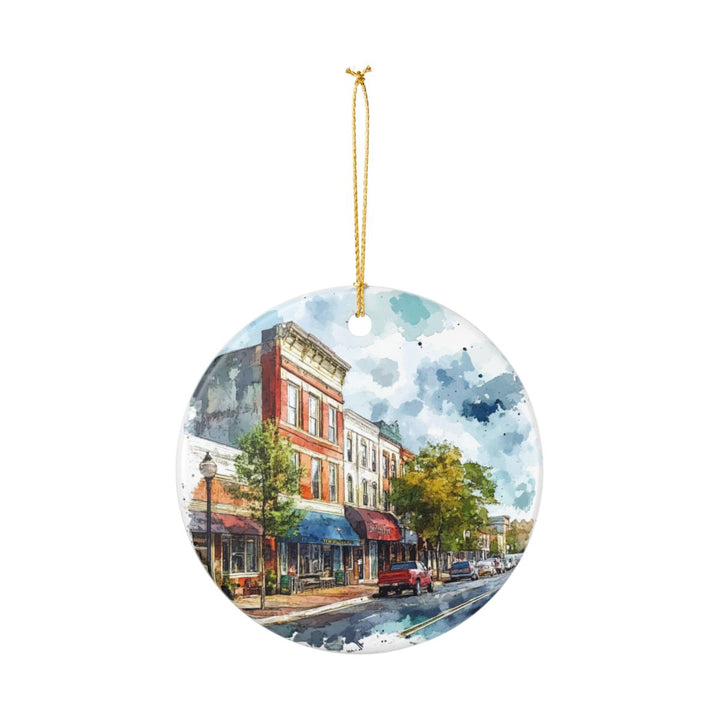 Murfreesboro TN Ornament: Unique Murfreesboro Souvenir, Murfreesboro Tennessee Xmas Decor, and Authentic Murfreesboro Gift