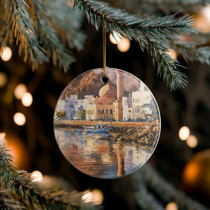 Muscat Oman Ornament: Unique Muscat Oman Souvenir, Muscat Oman Xmas Decor, and Authentic Muscat Oman Gift