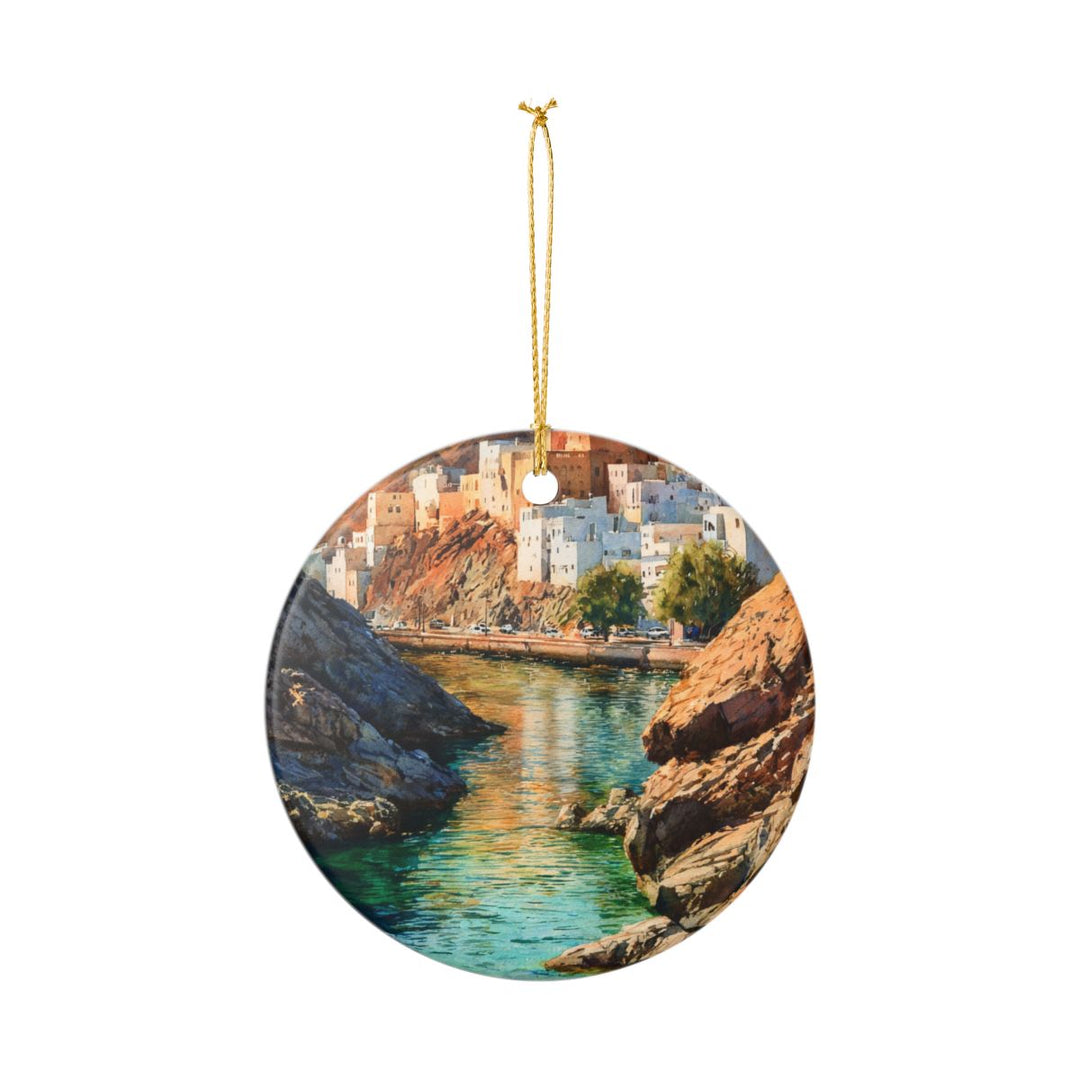 Muscat Oman Ornament: Unique Muscat Oman Souvenir, Muscat Oman Xmas Decor, and Authentic Muscat Oman Gift