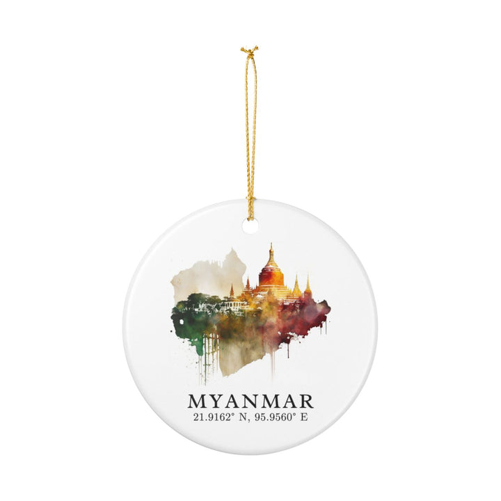 Myanmar Ornament: Unique Myanmar Souvenir, Myanmar Xmas Decor, and Authentic Myanmar Gift