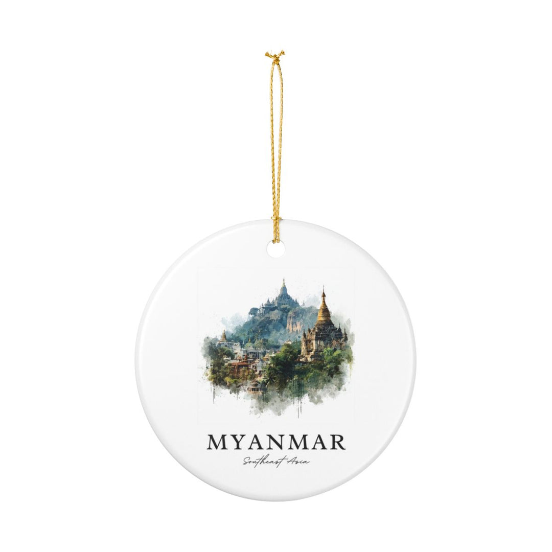 Myanmar Ornament: Unique Myanmar Souvenir, Myanmar Xmas Decor, and Authentic Myanmar Gift