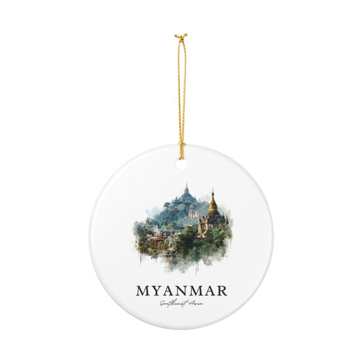 Myanmar Ornament: Unique Myanmar Souvenir, Myanmar Xmas Decor, and Authentic Myanmar Gift