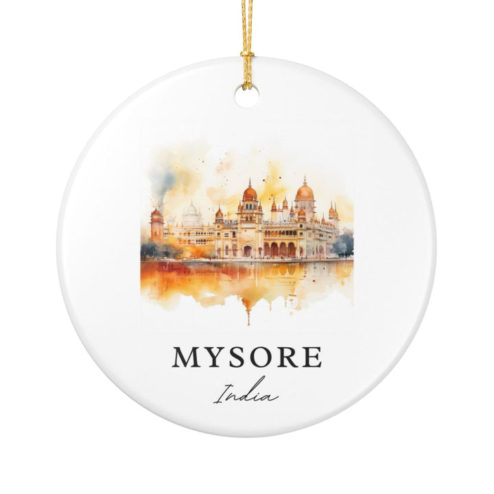Mysore India Ornament | Christmas Travel Souvenir Gift