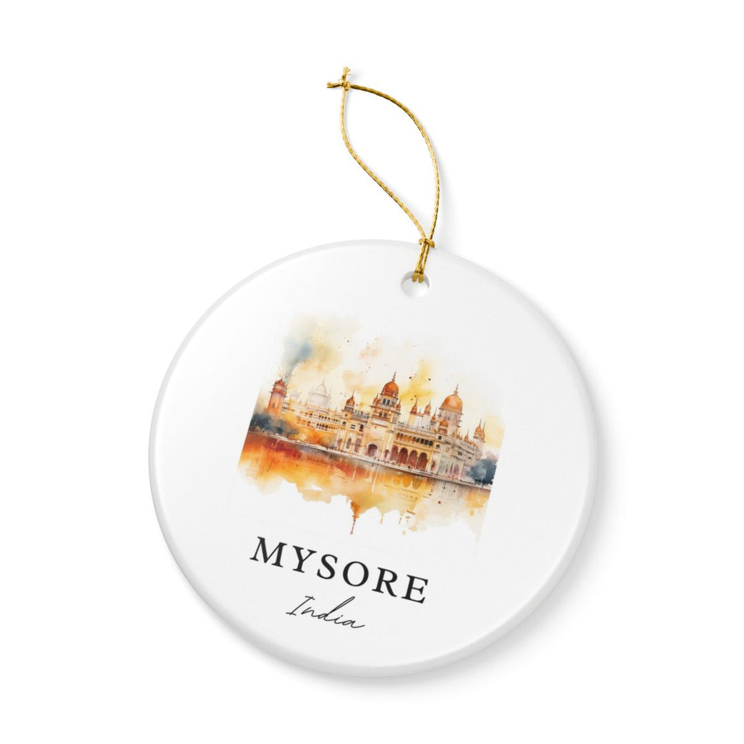 Mysore India Ornament | Christmas Travel Souvenir Gift