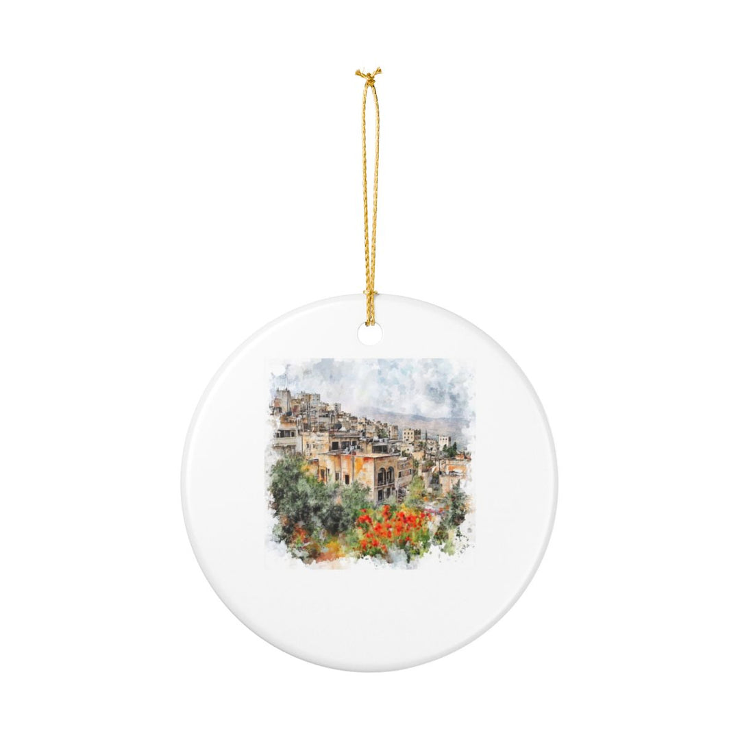 Nabatieh Ornament: Unique Nabatieh Souvenir, Nabatieh Xmas Decor, and Authentic Nabatieh Gift