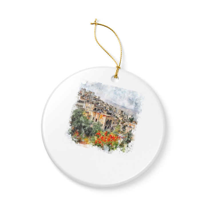 Nabatieh Ornament: Unique Nabatieh Souvenir, Nabatieh Xmas Decor, and Authentic Nabatieh Gift