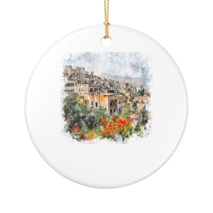 Nabatieh Ornament: Unique Nabatieh Souvenir, Nabatieh Xmas Decor, and Authentic Nabatieh Gift