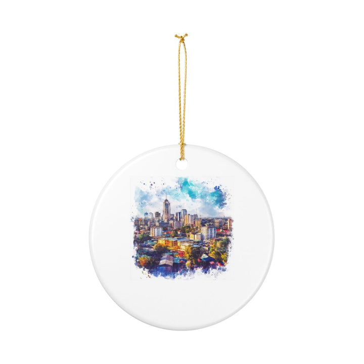 Nairobi Kenya Ornament: Unique Nairobi Kenya Souvenir, Nairobi Kenya Xmas Decor, and Authentic Nairobi Kenya Gift