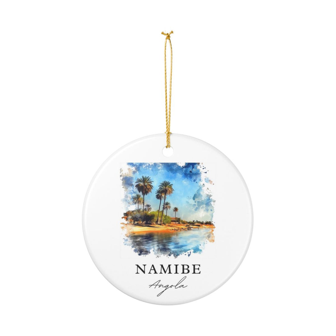 Namibe Angola Ornament: Unique Namibe Angola Souvenir, Namibe Angola Xmas Decor, and Authentic Namibe Angola Gift