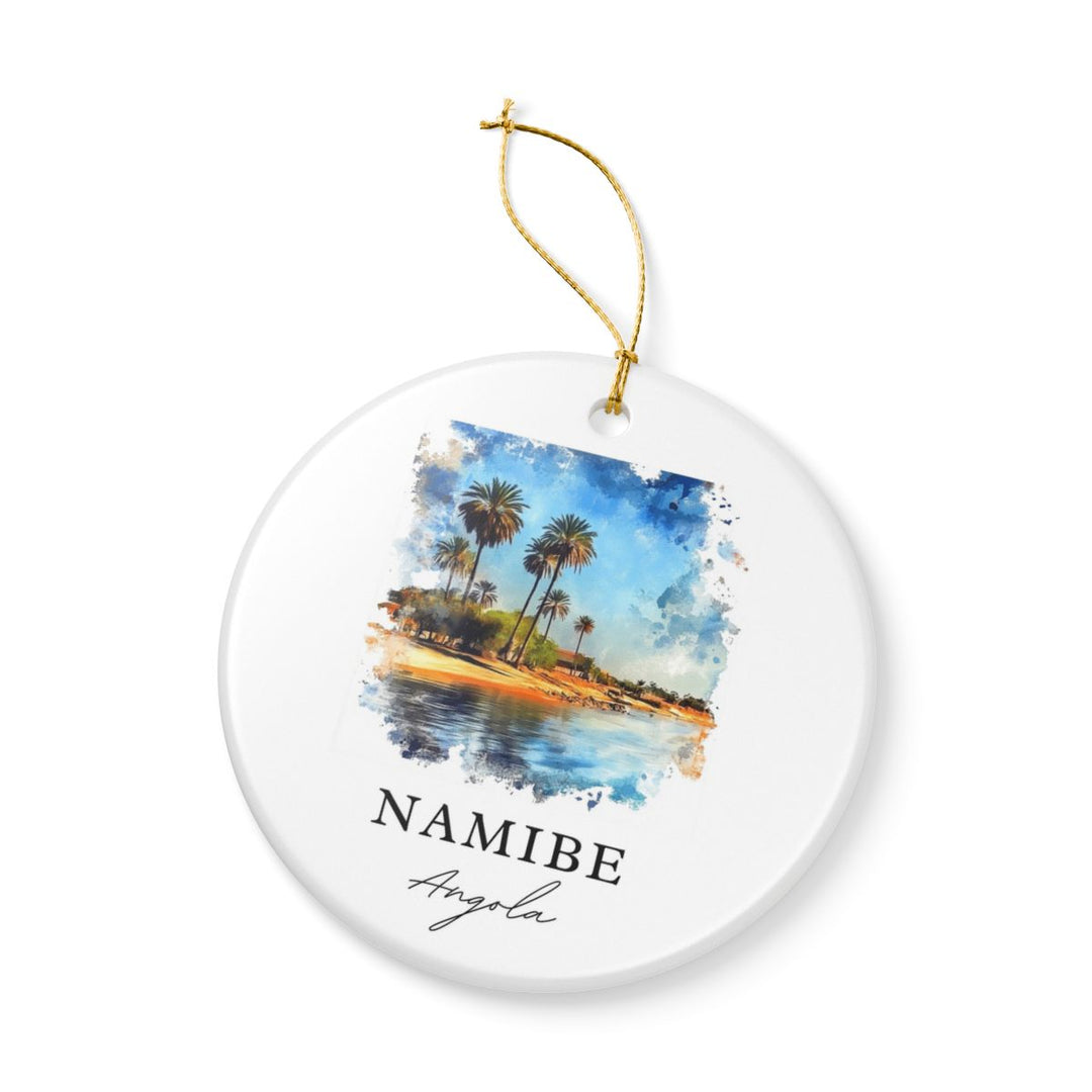 Namibe Angola Ornament: Unique Namibe Angola Souvenir, Namibe Angola Xmas Decor, and Authentic Namibe Angola Gift